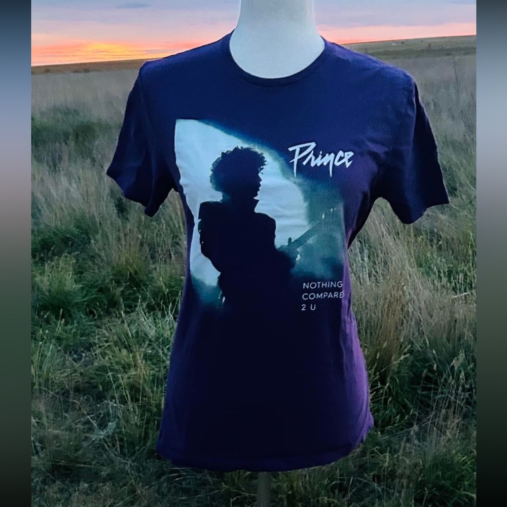 Purple Prince shirt (Nothing Compares 2u) Size extra small
